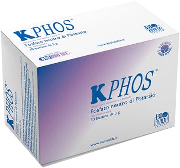 Kphos Integrstore di Fosfato Neutro Di Potassio 30 Bustine