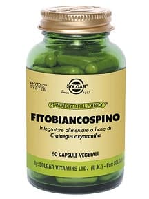 Solgar fitobiancospino integratore alimentare 60 capsule