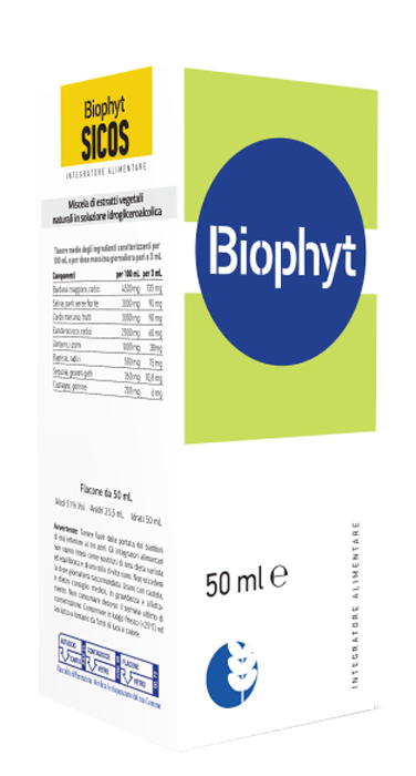 Biophyt sicos 50 ml soluzione idroalcolica