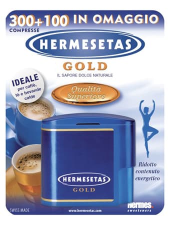 Hermesetas Gold 300+100 Compresse