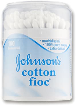 Johnson's Cotton Fioc 100% Cotone 100 pezzi