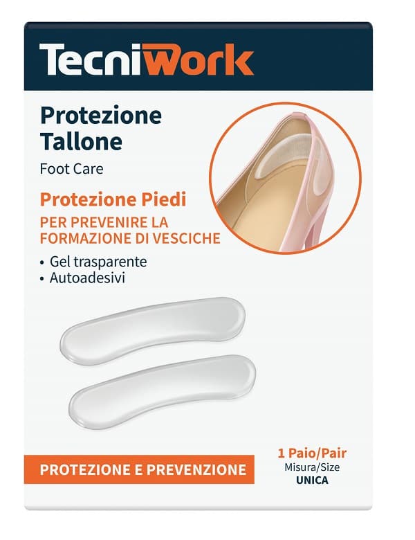 Tecniwork Night & Day Comfort Protezione Tallone In Gel Confezione 1 Paio