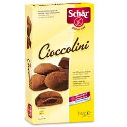 Schar Cioccolini Biscotti Senza Glutine 150 gr