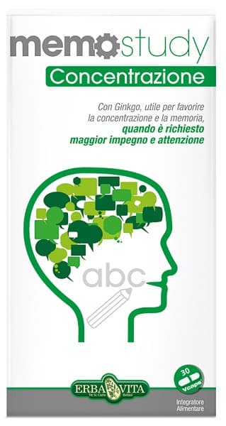 Erba Vita Memo Study Integratore per la Concentrazione