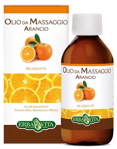 Erba Vita Olio Da Massaggio Arancio Rilassante 250 ml