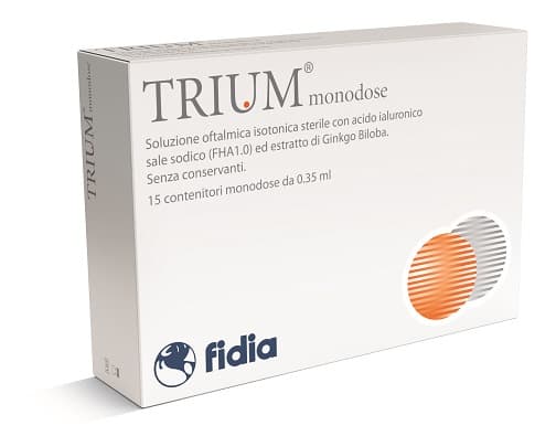 Trium Collirio Soluzione Oftalmica Stabilizzante 8 ml