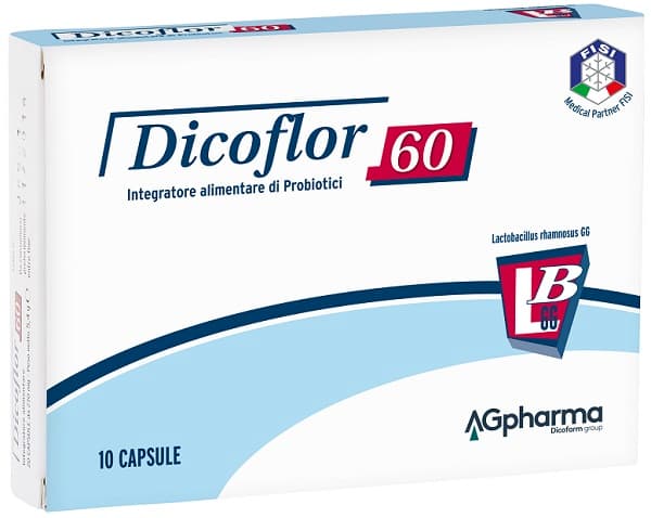Dicoflor 60 fermenti lattici 10 capsule