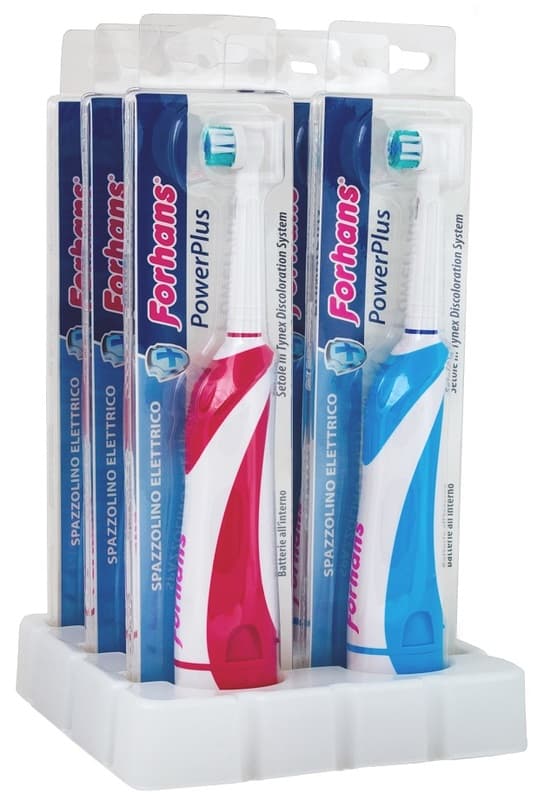 Forhans Power Plus Spazzolino a Batteria