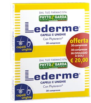 Lederme Capelli-unghie 30 Compresse