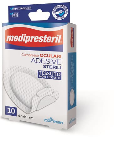Medipresteril Garze Oculari Adesive Sterili 10 Pezzi