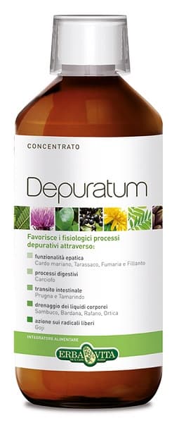 Erba Vita Depuratum Concentrato Integratore Depurativo 500 ml