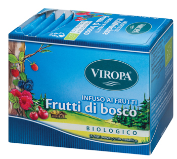 Viropa Frutti di Bosco Infuso Bio 15 bustine