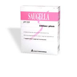 Saugella Intilac Plus Riequilibrio Ph Vaginale 7 applicatori da 5 ml