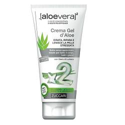 Zuccari AloeVera2 Crema Gel di Aloe Vera Idratante Corpo 150 ml