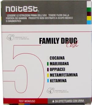 Family Drug Test Farmacia Test Anti Droga Su Urine Monouso
