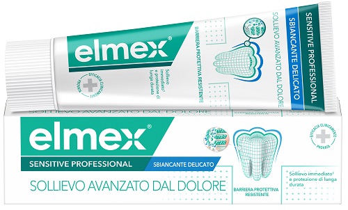 Elmex Sensitive Professional Dentifricio Sbiancante Delicato 75 ml