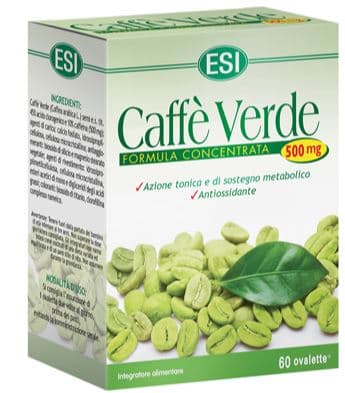 Caffe'verde 60 oval.500mg esi
