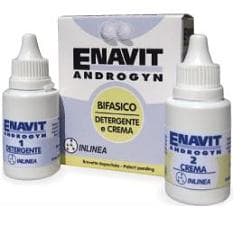 Enavit Androgyn Bifasico Detergente e Crema 30 ml+ 20 ml