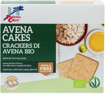 La Finestra sul Cielo Crackers di Avena Bio 250 g