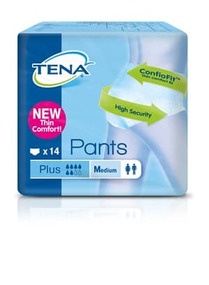Pannolone a mutandina tena pants plus taglia extra small 14 pezzi