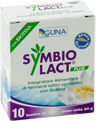 Guna SymbioLact Plus Integratore Flora Intestinale 10 Bustine
