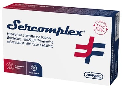 Amnol Sercomplex Integratore per la circolazione 30 compresse