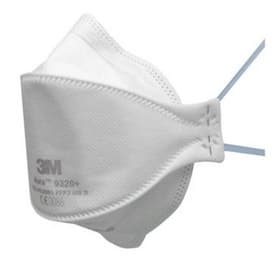 Respiratore per polveri serie aura 9300+ classe ffp2 senza valvola di esalazione valore limite di soglia tlv 12