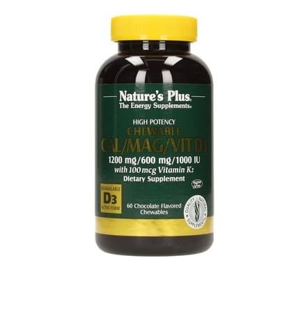 Cal - Mag - Vitamina D3 60 Tavolette Masticabili Cioccolato