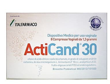 Acticand 30 8crp vaginali