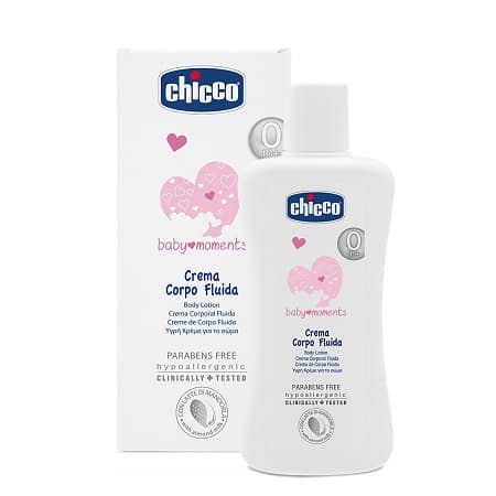 Chicco Crema Corpo Fluida Baby Moments 200ml