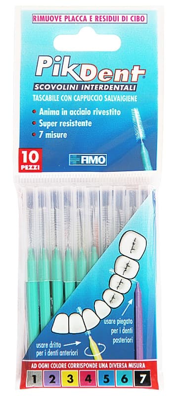 PIKDENT Scov.6 Verde 1mm 10pz