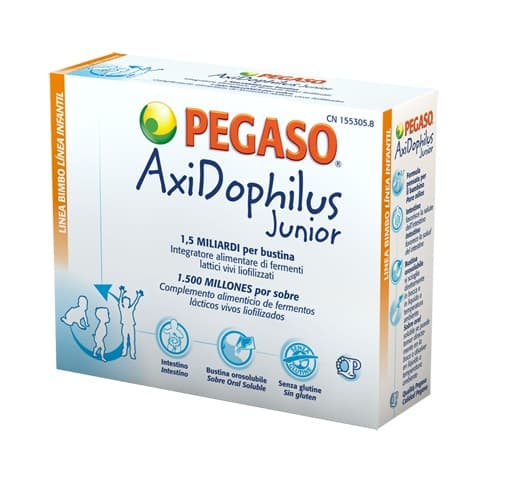 Pegaso Axidophilus Junior Integratore di Fermenti Lattici per Bambini
