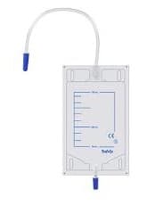 Serenity Sacca Per Raccolta Urina Da Gamba Con Tubo 10 cm 10 Pezzi