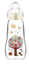 Mam Feel Good Biberon In Vetro Resistente Alle Alte Temperature 260 ml