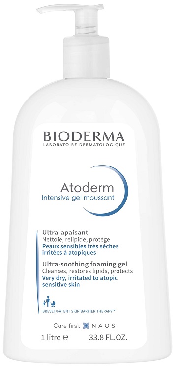 Bioderma Atoderm Intensive Gel Detergente Quotidiano Pelle Secca 1 L