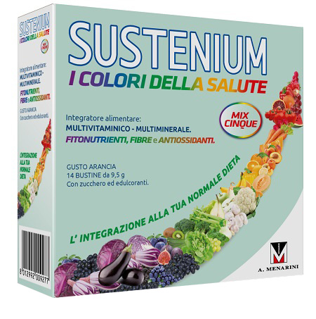 Sustenium I Colori della Salute Mix 5 Integratore Multivitaminico per Adulti