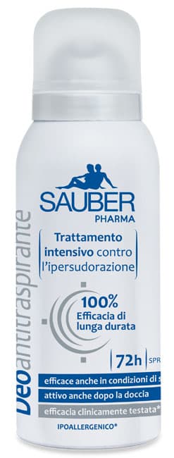 Sauber Deoantitraspirante 72h Deodorante Spray 100 ml