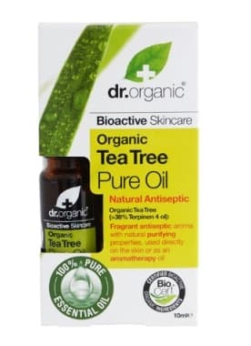 Dr. Organic Tea Tree Olio Essenziale Antibatterico 10 ml