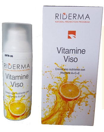 Riderma Vitamine Viso Crema Nutriente 50 ml