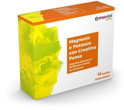 Pensa Pharma Magnesio & Potassio Con Creatina Integratore 14 Bustine