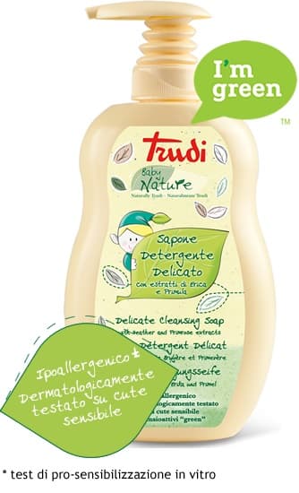 Trudi Baby Nature Sapone Detergente Delicato Corpo 400 ml