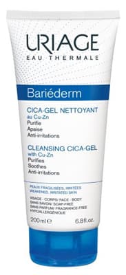 BariÃ©derm Cica-Gel Detergente Anti-Irritazioni 200 ml