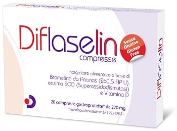 Diflaselin Integratore Antinfiammatorio e Antiossidante 20 compresse