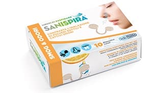 SANISPIRA SMOG&ODORI 10PZ L