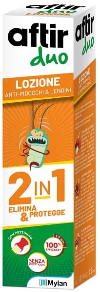 Aftir Duo Lozione Anti-Pidocchi & Lendini