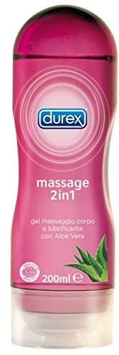 Durex Massage 2in1 Aloe Vera Gel Massaggio Corpo e Lubrificante 200 ml