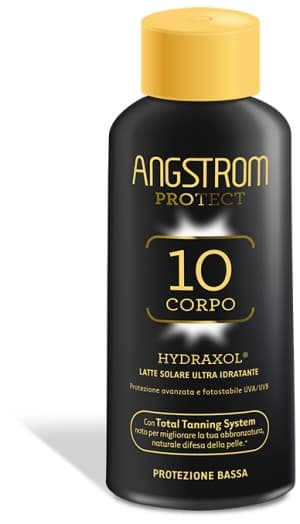 Angstrom Latte Solare Ultra Idratante SPF 10 Corpo 200 ml