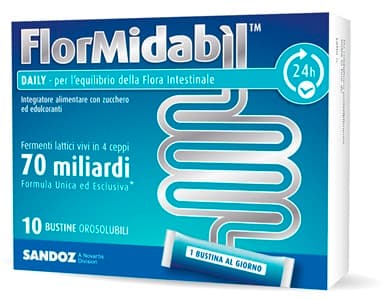 Flormidabil daily 10 bustine orosolubili 1,5 g