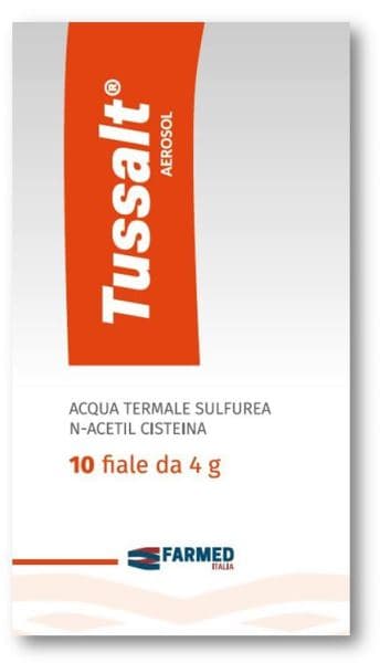 TUSSALT AEROSOL 10F 2ML