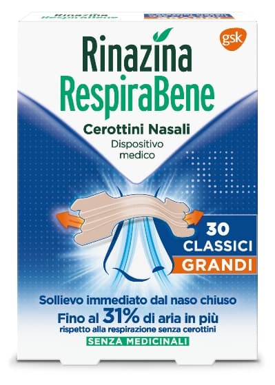 Rinazina respirabene cl.g 30pz
